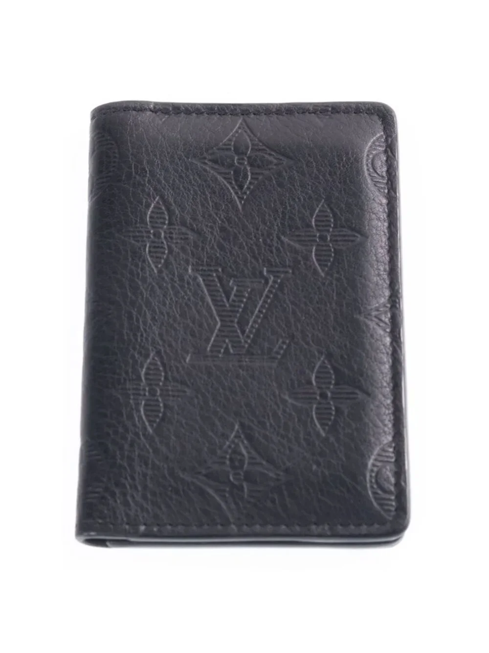Louis Vuitton Monogram Shadow Pocket Organizer Black